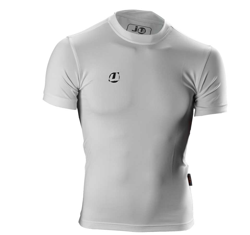 Compression Shirt kurzarm weiß 2 Compression Shirt kurzarm weiß – Bild 2