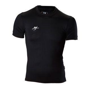 Compression Shirt kurzarm schwarz