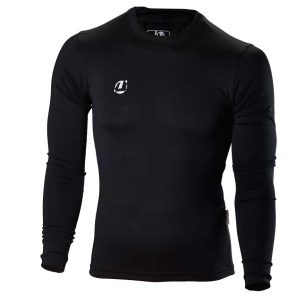 Compression Shirt langarm schwarz