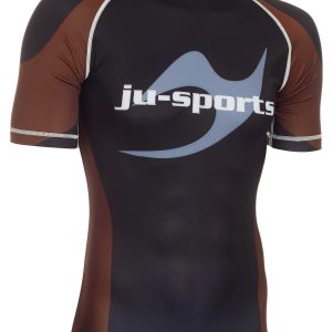 Rank Rashguard Pro kurzarm braun