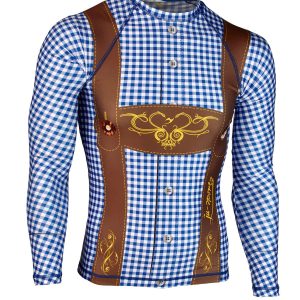 Ju-Sports Rashguard Bavaria C17 blau/weiß