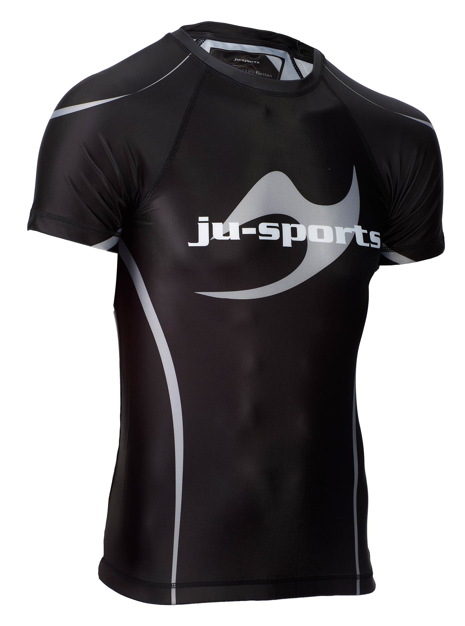 Rashguard Pro C18 kurzarm black 1 Rashguard Pro C18 kurzarm black