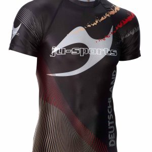 Rashguard Pro C18 Germany kurzarm schwarz