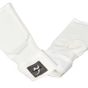 Innenboxhandschuhe mit Bandage weiß