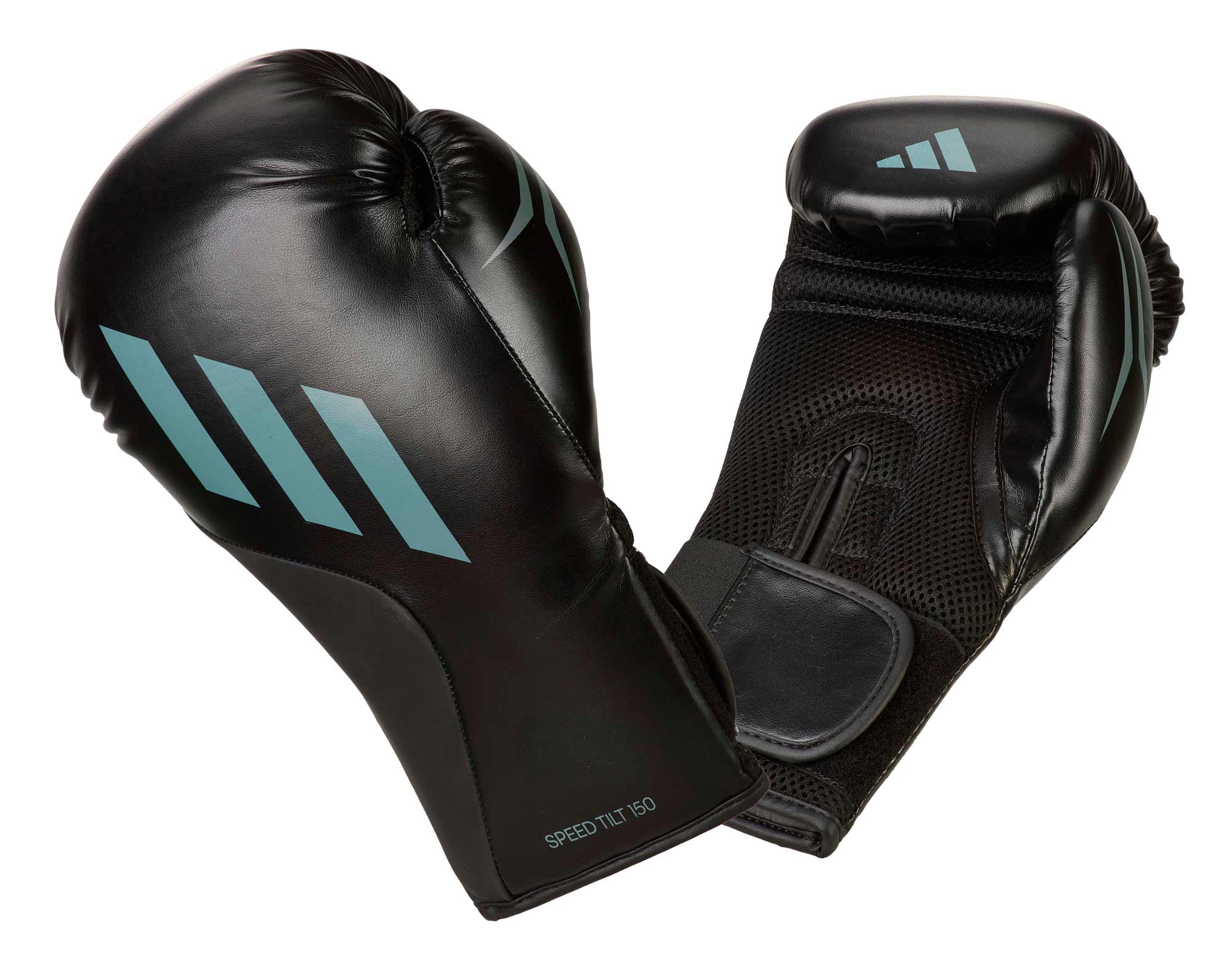adidas Boxhandschuhe SPEED TILT 150 Schwarz/Graublau SPD150TG 1 adidas Boxhandschuhe SPEED TILT 150 Schwarz/Graublau