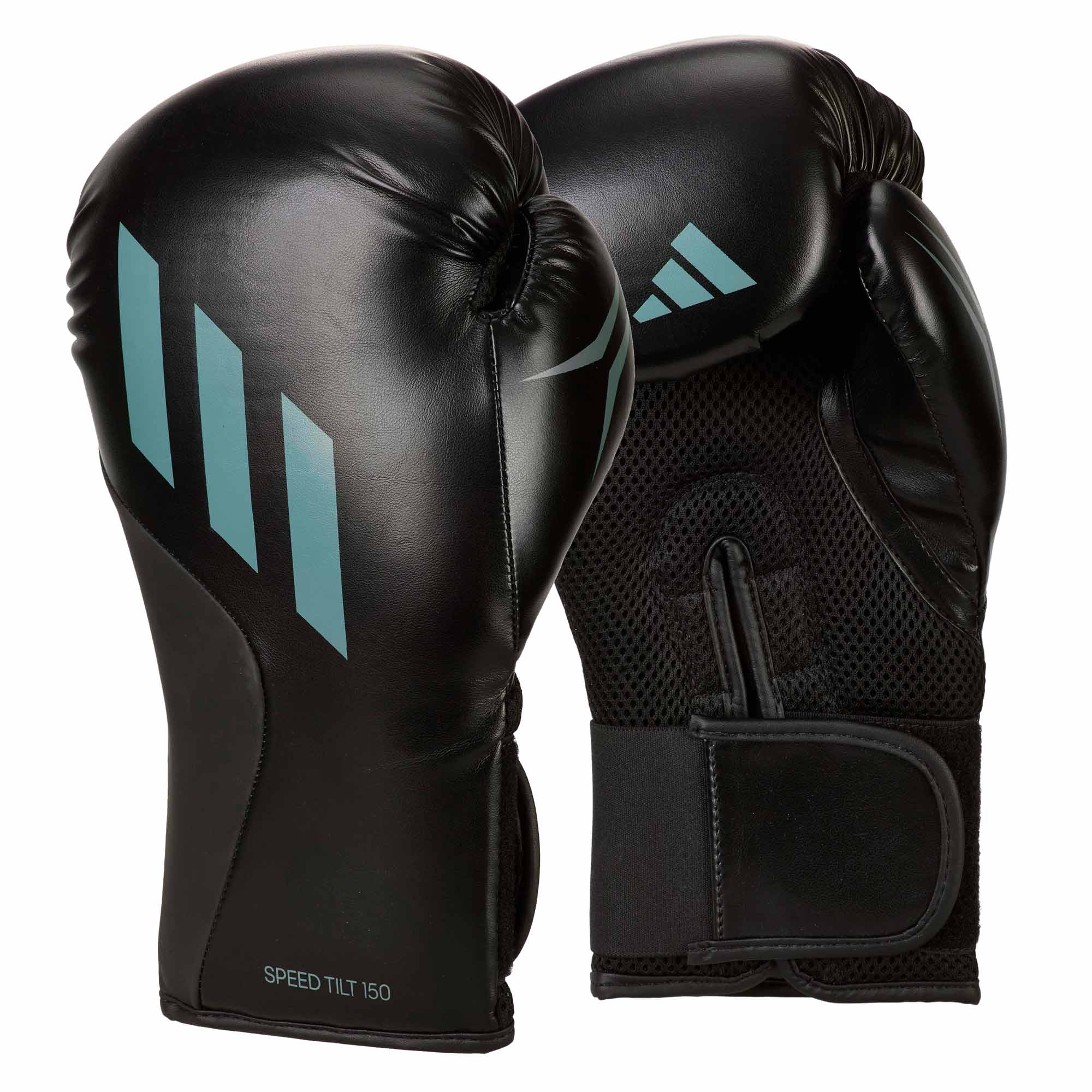 adidas Boxhandschuhe SPEED TILT 150 Schwarz/Graublau SPD150TG 2 adidas Boxhandschuhe SPEED TILT 150 Schwarz/Graublau SPD150TG – Bild 2