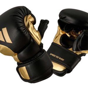 adidas Speed Tilt 450 MMA Sparring Handschuh Schwarz/Gold