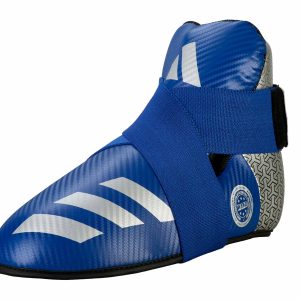 adidas Pro Kickboxing Fußschutz blue/silver, adiKBB300HD