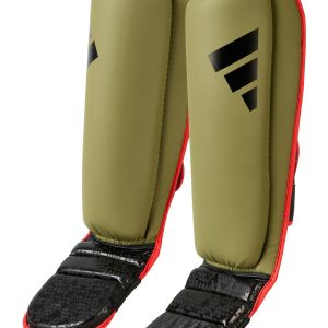 adidas Combat 50 Schienbein-Spannschutz green/black, adiC50SI