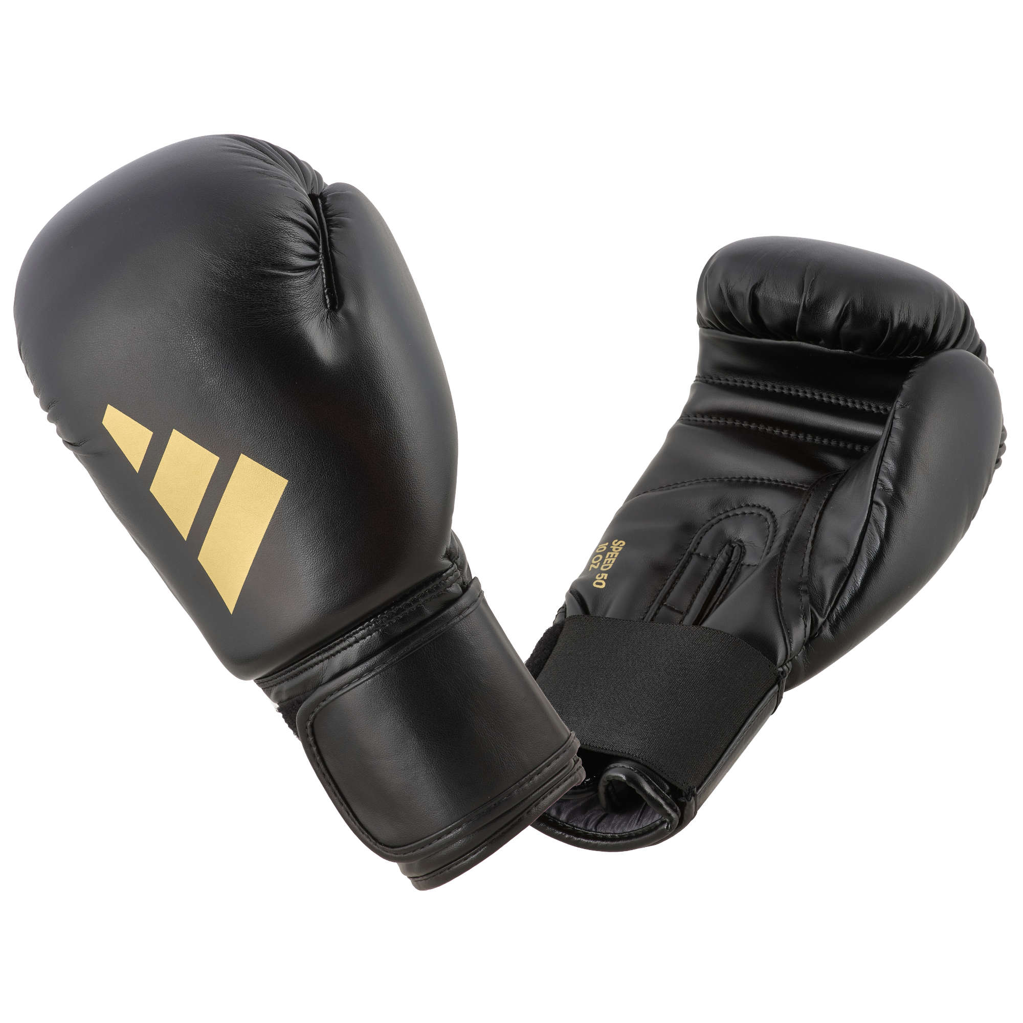 adidas Boxhandschuhe Speed 50 ADISBG50 Schwarz/Gold 1 adidas Boxhandschuhe Speed 50 ADISBG50 Schwarz/Gold