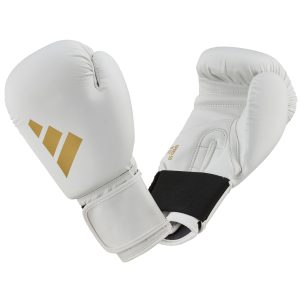 adidas Boxhandschuhe Speed 50 ADISBG50 Weiß/Gold