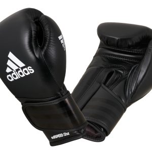 adidas adispeed strap up boxing gloves black/white ADISBG501PRO