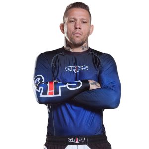 GR1PS Rash Guard Wasp, Longsleeve blue