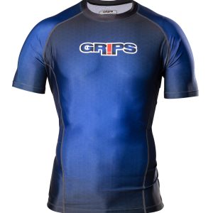GR1PS Rash Guard Wasp, Shortsleeve blue