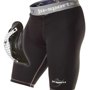 Ju-Sports Compression Base Shorts mit Motion Pro Flexcup, Tiefschutz
