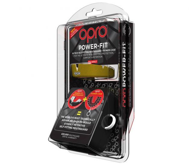 OPRO Zahnschutz PowerFit Galaxy Shimmer Gold 7 OPRO Zahnschutz PowerFit Galaxy Shimmer Gold – Bild 7