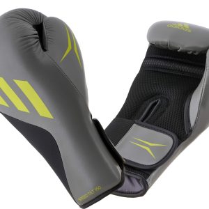 adidas Boxhandschuhe SPEED TILT 150 Grau/Schwarz/Lime