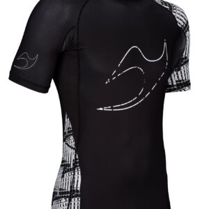 Rank Rashguard RV2 kurzarm Schwarz