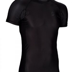 Base Line Kids Rashguard kurzarm Schwarz