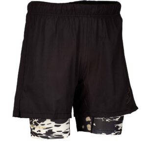Grappling shorts flex double Schwarz/Schwarz-Gold