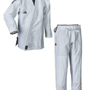 adidas BJJ Anzug Challenge 2.0 white/gradient grey JJ350