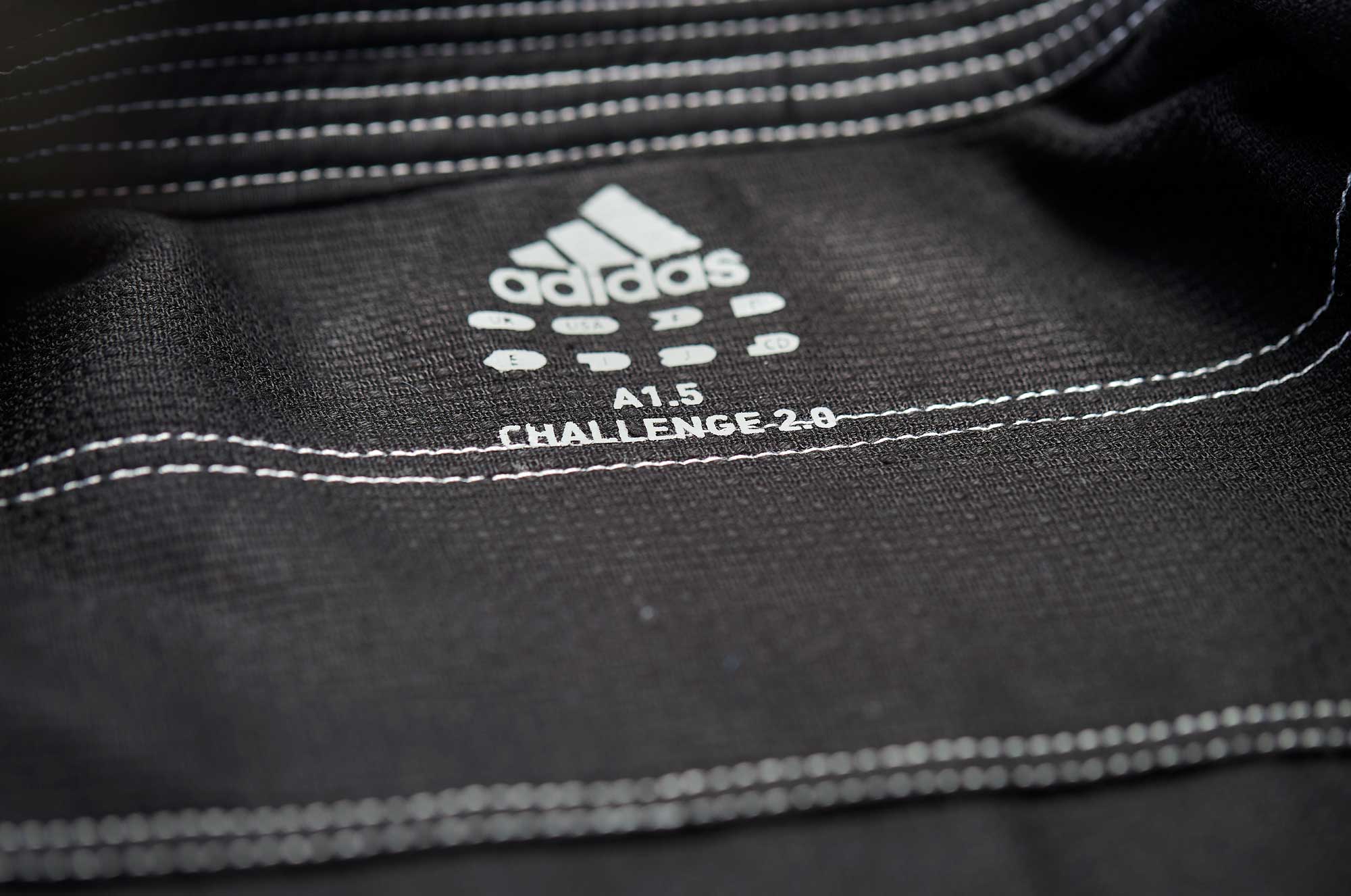 adidas BJJ Anzug Challenge 2.0 schwarz JJ350BK 7 adidas BJJ Anzug Challenge 2.0 schwarz JJ350BK – Bild 7