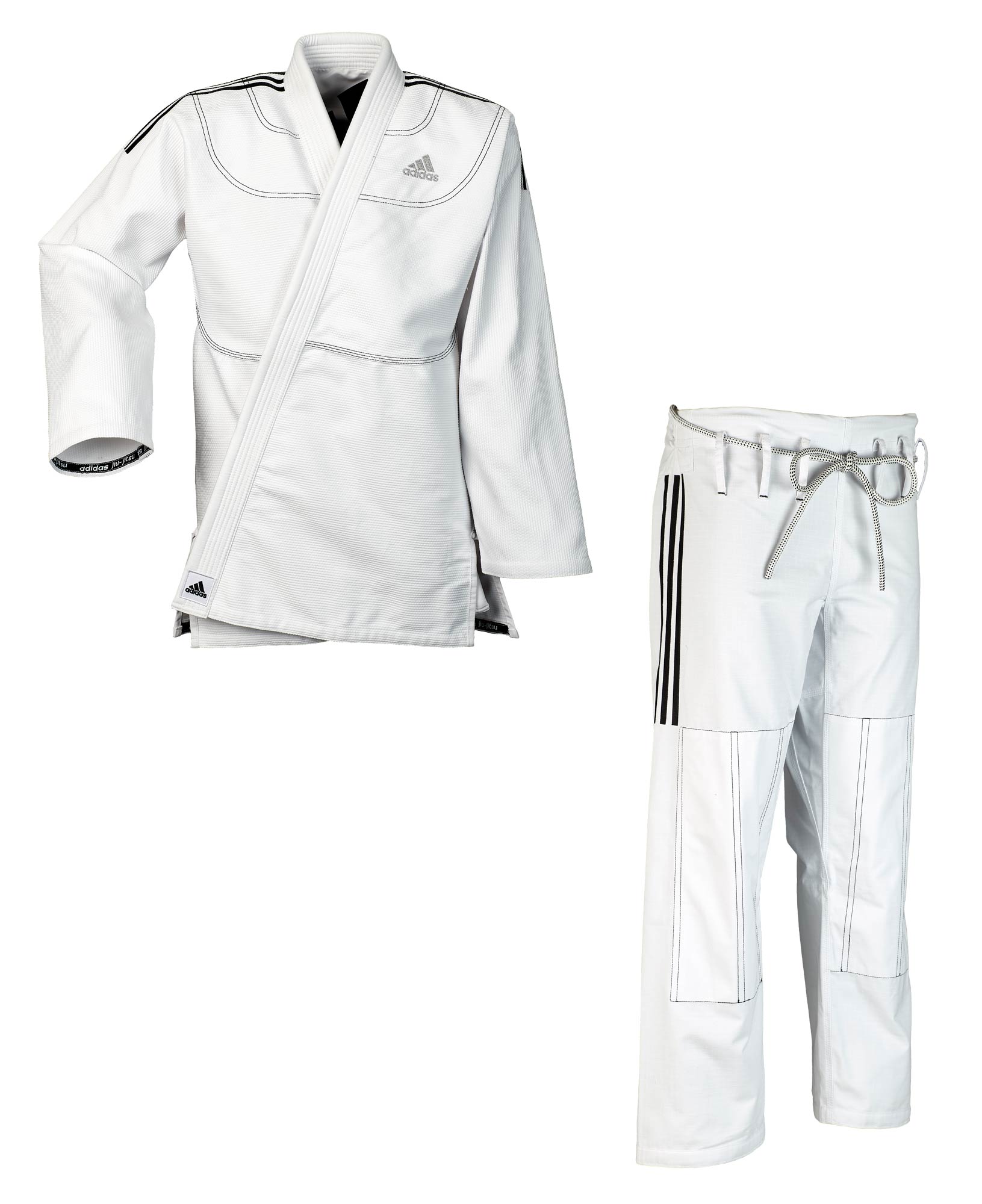 adidas BJJ Anzug Contest 2.0 weiß JJ430 1 adidas BJJ Anzug Contest 2.0 weiß JJ430