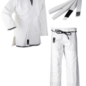 BJJ Starter Gi Fortaleza + BJJ Gürtel Weiß