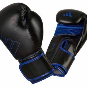 adidas Boxhandschuhe Hybrid 80 Schwarz/Blau ADIH80